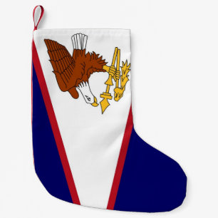 Christmas Stockings with Flag of American Samoa