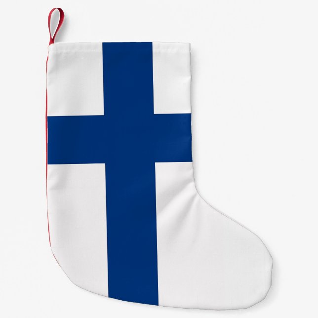 Christmas Stockings with Flag of Finland (Front)
