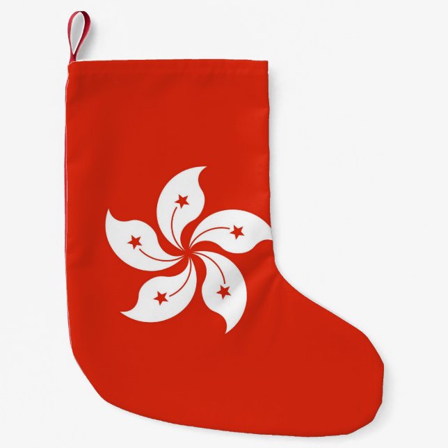 Christmas Stockings with Flag of Hong Kong (Front)