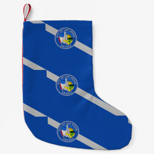 Christmas Stockings with Flag of Las Vegas