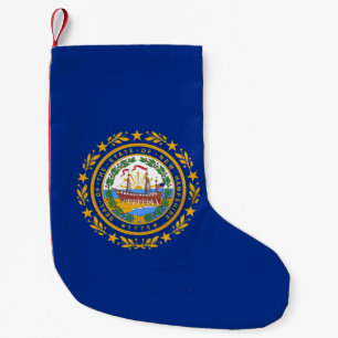 Christmas Stockings with Flag of New Hampshire