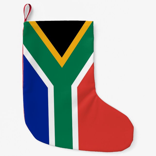 Christmas Stockings with Flag of South Africa (Front)