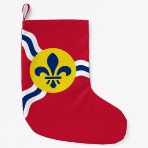 Christmas Stockings with Flag of St. Louis, USA