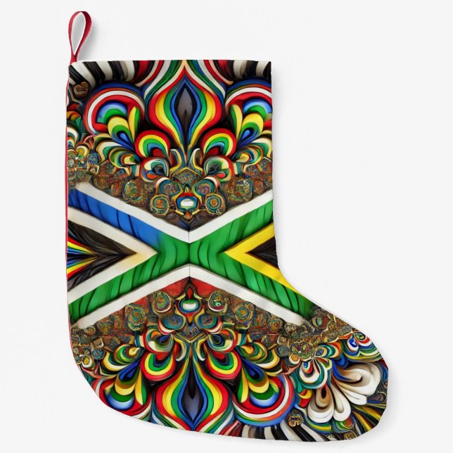 Christmas Stockings with South African Colours (Front)