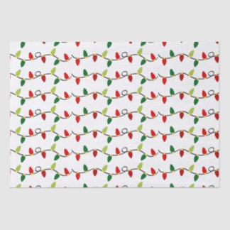 Christmas String Lights Holiday Tissue Paper