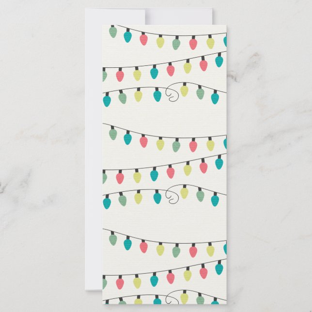 Christmas String of Lights Pattern (Front)