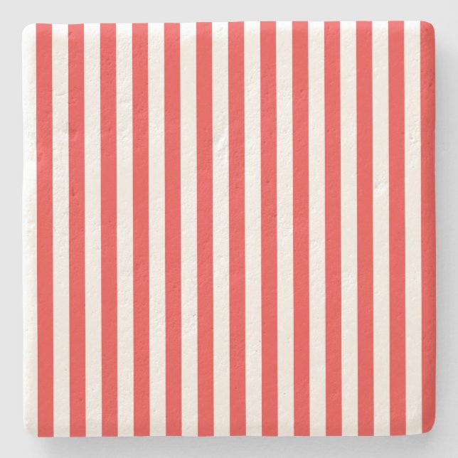 Christmas Striped coaster (Front)