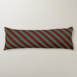 Christmas Stripes Body Pillow