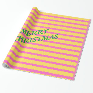 Christmas Stripes Wrapping Paper
