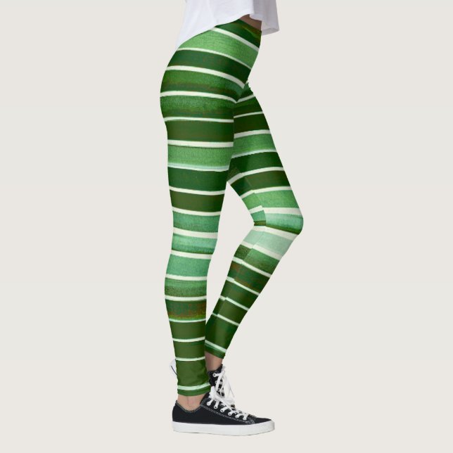 Christmas stripped  leggings (Right)