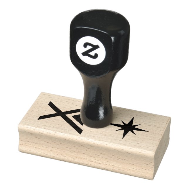 christmas style rubber stamp (Stamp)