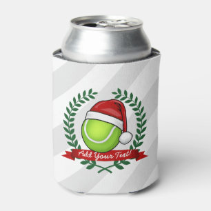 Christmas Style Tennis Ball Can Cooler