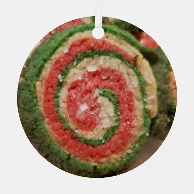 Christmas Sugar Cookie Pun   Metal Ornament (Front)