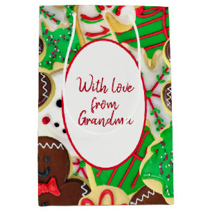 Christmas Sugar Cookies Medium Gift Bag