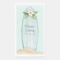 Christmas Surfboard | Winter Beach 