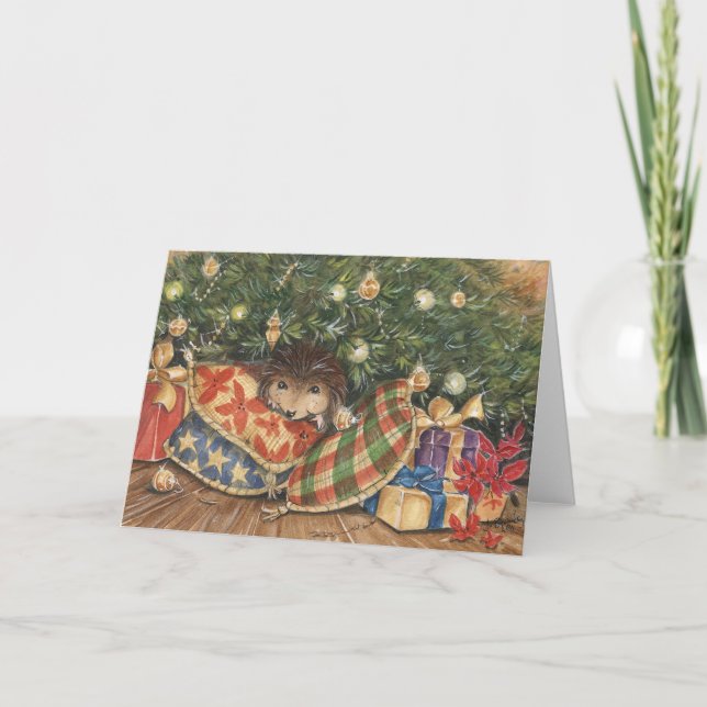 Christmas Surprise Holiday Card (Front)