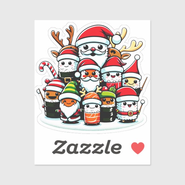 Christmas Sushi Festive Celebration (Sheet)
