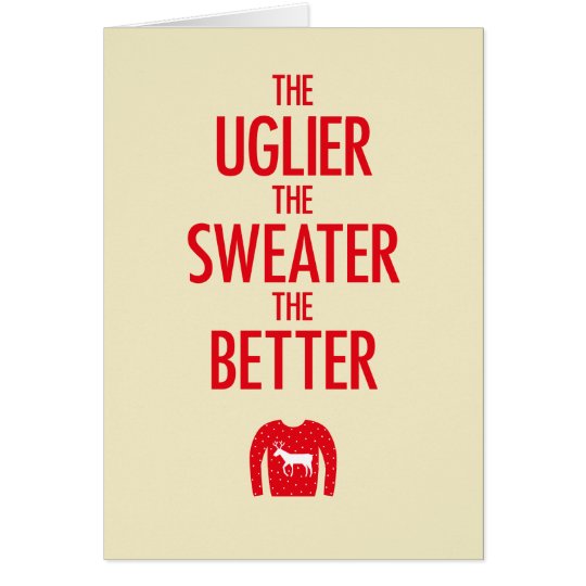 Christmas Sweater Card