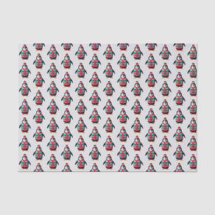 Christmas Sweater Penguin Tissue Paper