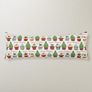 Christmas sweets body pillow