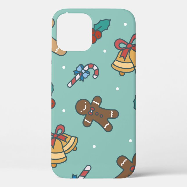 Christmas sweets seamless pattern Case-Mate iPhone case (Back)