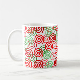 Christmas Swirls  Coffee Mug
