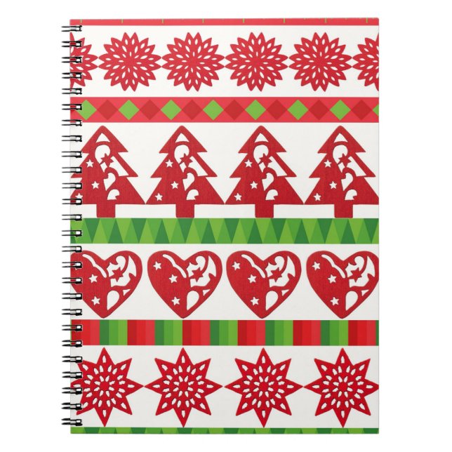 Christmas symbols notebook (Front)