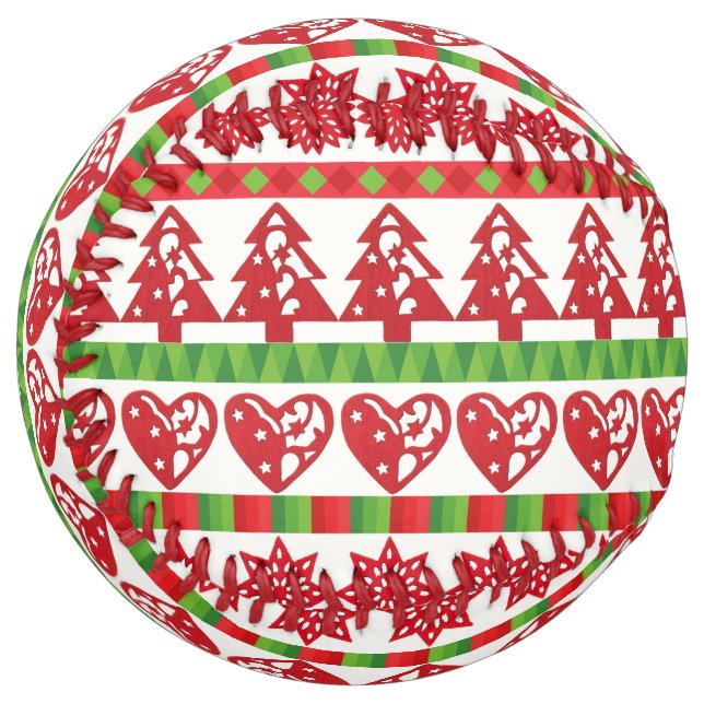 Christmas symbols softball (Front Left)