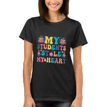  CHRISTMAS T-SHIRT MY STUDENT STOLE MY HEART WINTE
