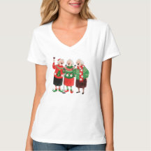 Christmas T-Shirt Women's Festival - Christmas Pul