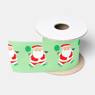 Christmas Table Tennis Ping-Pong Satin Ribbon