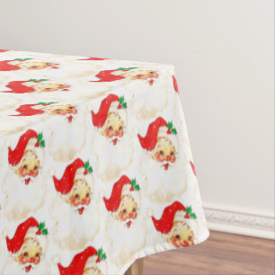 Christmas Tablecloth, Santa Tablecloth