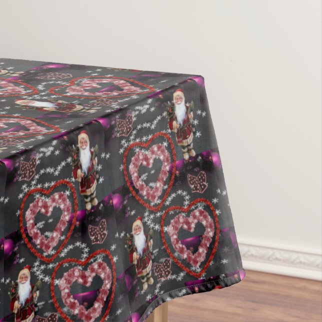 Christmas Tablecloth, Santa Tablecloth (In Situ)