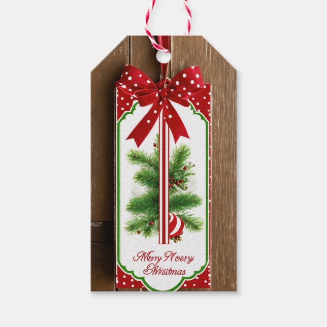 Christmas tags  (Front)