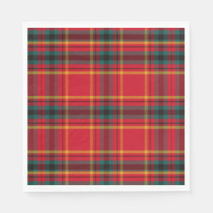 Christmas Tartan Plaid Napkin
