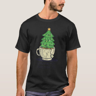 Christmas Tea O Christmas Tea Pine Tree Cup T-Shirt