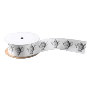Christmas Tea party Satin Ribbon