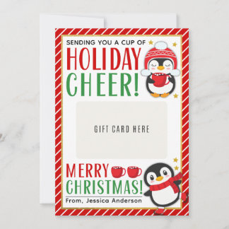 Christmas Teacher Appreciation Gift Card Holder