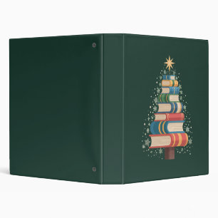 Christmas Teacher Books Tree Xmas Reading Holiday Binder
