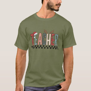 Christmas Teacher Gift For Teachers Winter Holiday T-Shirt