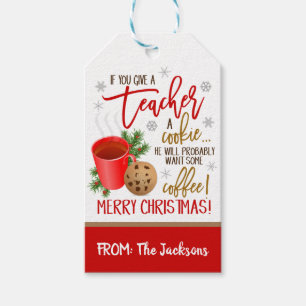 Christmas Teacher Gift Tag