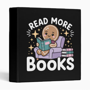 Christmas Teacher Read More Books Funny  Binder