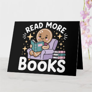 Christmas Teacher Read More Books Funny  Card