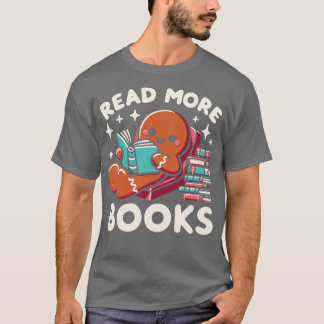 Christmas Teacher Read More Books Funny Women T-Shirt