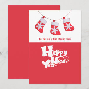 Christmas Teacher Thank You Red Gift card Holder