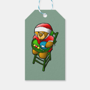 Christmas Teddy Bear Gift Tags