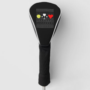 Christmas Tennis 16 Golf Head Cover