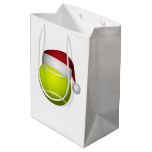 Christmas Tennis Ball Medium Gift Bag