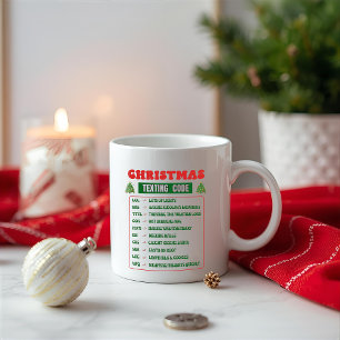 Christmas Texting Code  Coffee Mug