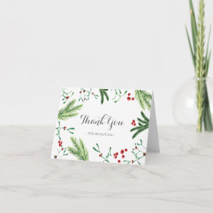 Christmas Thank You Card